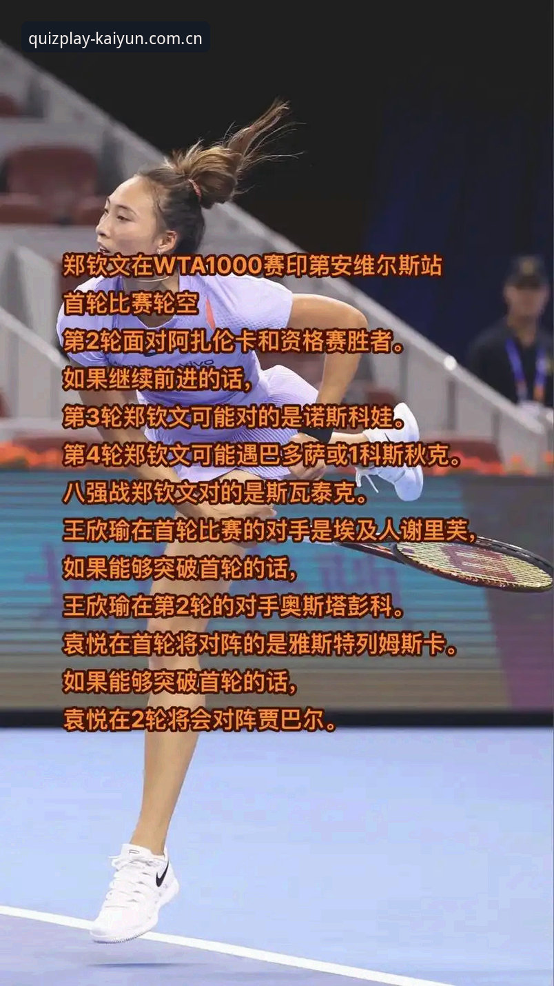 法网抽签结果出炉，中国金花郑钦文为何跌出种子席位？王欣瑜能否扛起大旗？